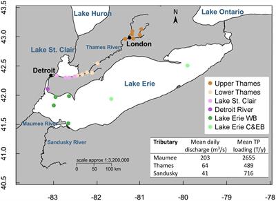 Spatio-temporal connectivity of the aquatic microbiome associated with cyanobacterial blooms along a Great Lake riverine-lacustrine continuum